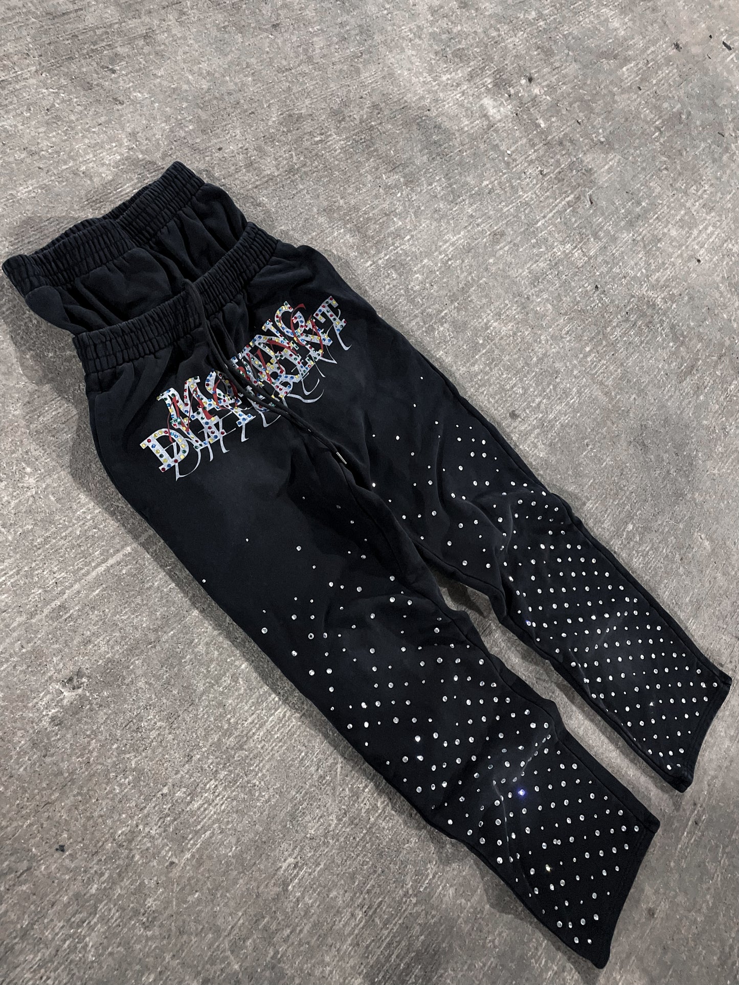 MOVING DIFFERENT Double-Waisted SweatPants